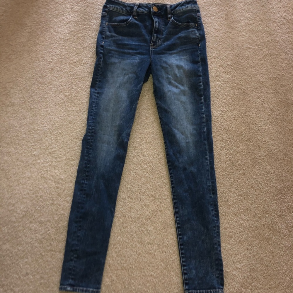 high rise american eagle jeans